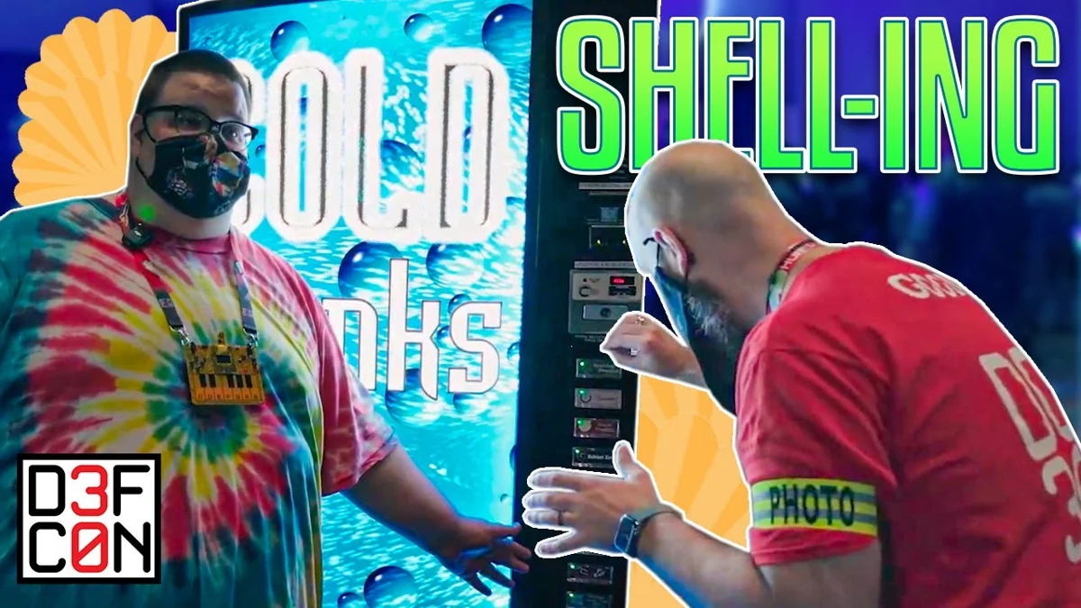 SODA Machine demonstration at DEF CON 30.